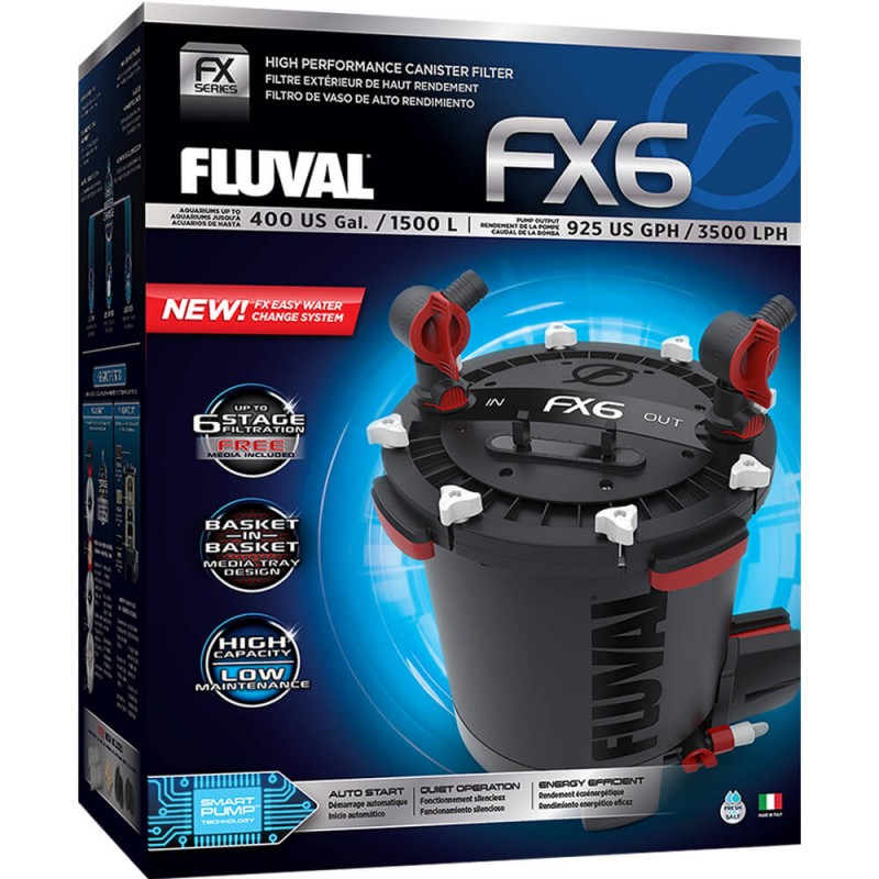 thin Plenary session Disclose Fluval FX6 išorinis filtras akvariumams iki 1500 litrų Geriausia kaina